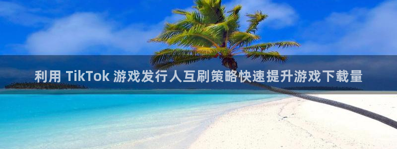 蓝狮在线游戏：利用 TikTok 游戏发行人互刷策略快速提升游戏下载量